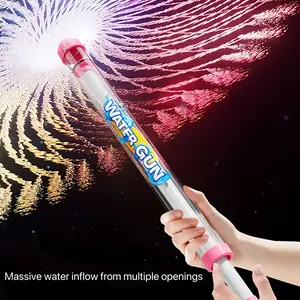 Summer Fireworks Water Gun Toy, Durable Abs Material, Perfect for Pool and Beach Play, Creative Photo Prop, Kids Birthday Gift