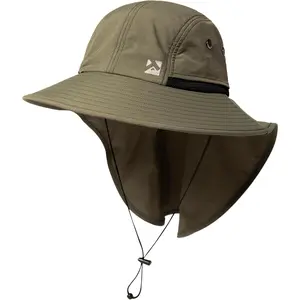 XL XXL Mens Sun Hat Big   Flap Shade  UPF50+ Wide Brim Hat Fishing Safari Hiking