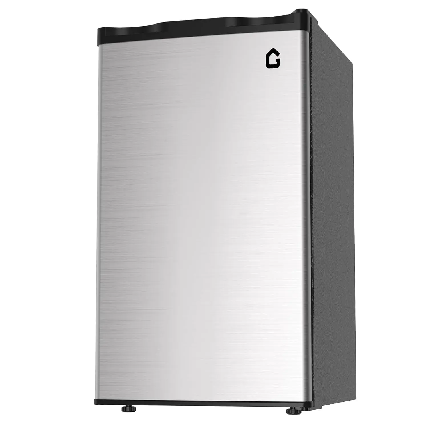 US Standard 2-Door Mini Fridge with Freezer (3.2/4.5/7.5 cu.ft) - Household Refrigerator with Separate Removable Glass Shelves, 7-Level Cooling Control, Energy-Saving Quiet Operation, Small Footprint for College Dorm Room, Apartment Bedroom, Bars, Office