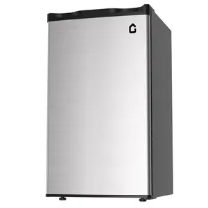 Compact Mini Fridge with Freezer 3.2 4.5 7.5 cu.ft Refrigerator Separate Removable Glass Shelves Small Refrigerator 2 Door Mini Fridge for College Dorm Room Office Bedroom Apartment Studio 7-Level Thermostat Energy Saving Quiet