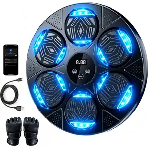 Boxing Machine for Adults &  -  Punching Machine with Boxing Gloves, Wall Boxing Punching Pad for , Office, Gym (Upgraded Version)