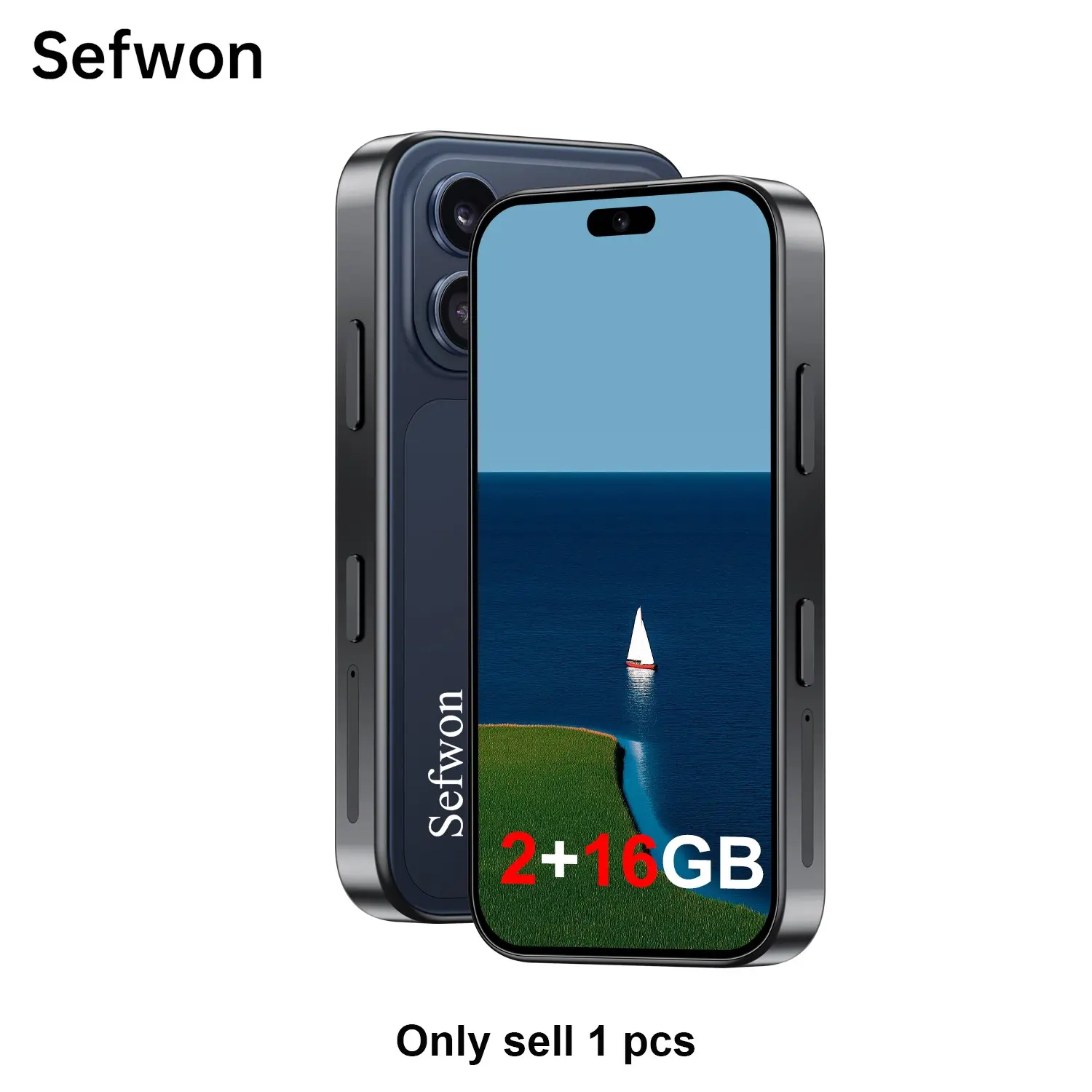 Smart Unlocked Android I17 Mini Phone, 1750mah Battery, Dual Sim, 2mp+16mp Camera, 4-Core Cpu, Android 10.0, 2gb+16GB RAM, 3.75-Inch Screen, 3g Network