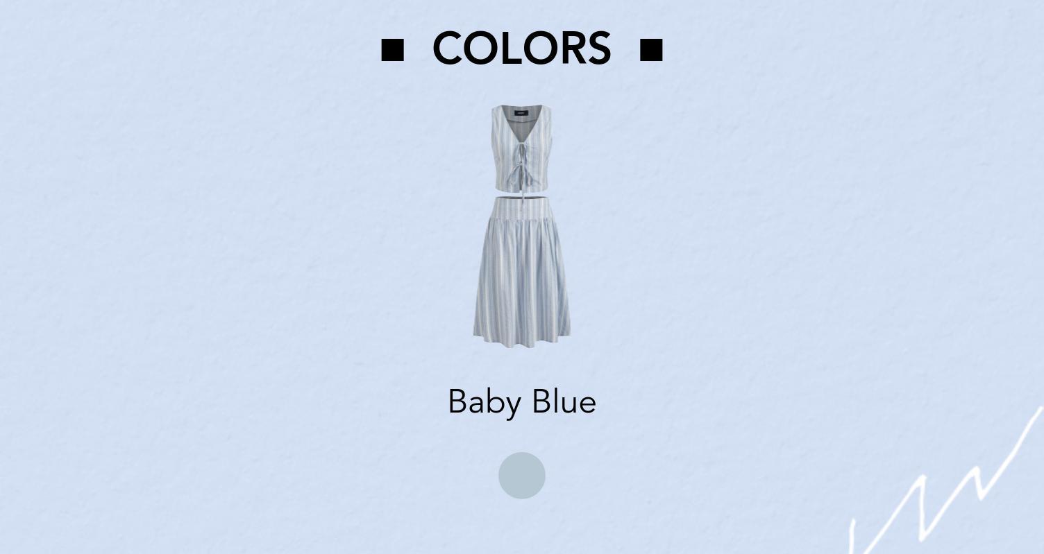 Cider [size 0-10] 100% Cotton V-neck Striped Tie Front Crop Vest & Mid Rise Striped Ruffle Midi Skirt