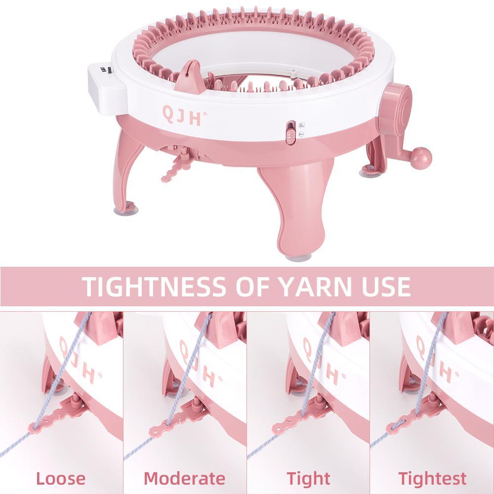 1 Set 48 Needles Handmade Knitting Machine, Handmade DIY Scarf Sweater Hat Sock For Adult & Children, DIY Smart Knitting Machine Gift, for Yarn Handcrafts, DIY Crafts, Knitwear, Handcraft