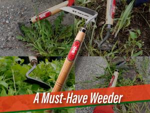Weeding Sickle 13" - Professional Japanese Hand Weed Puller Garden Hoe Gardening Tools