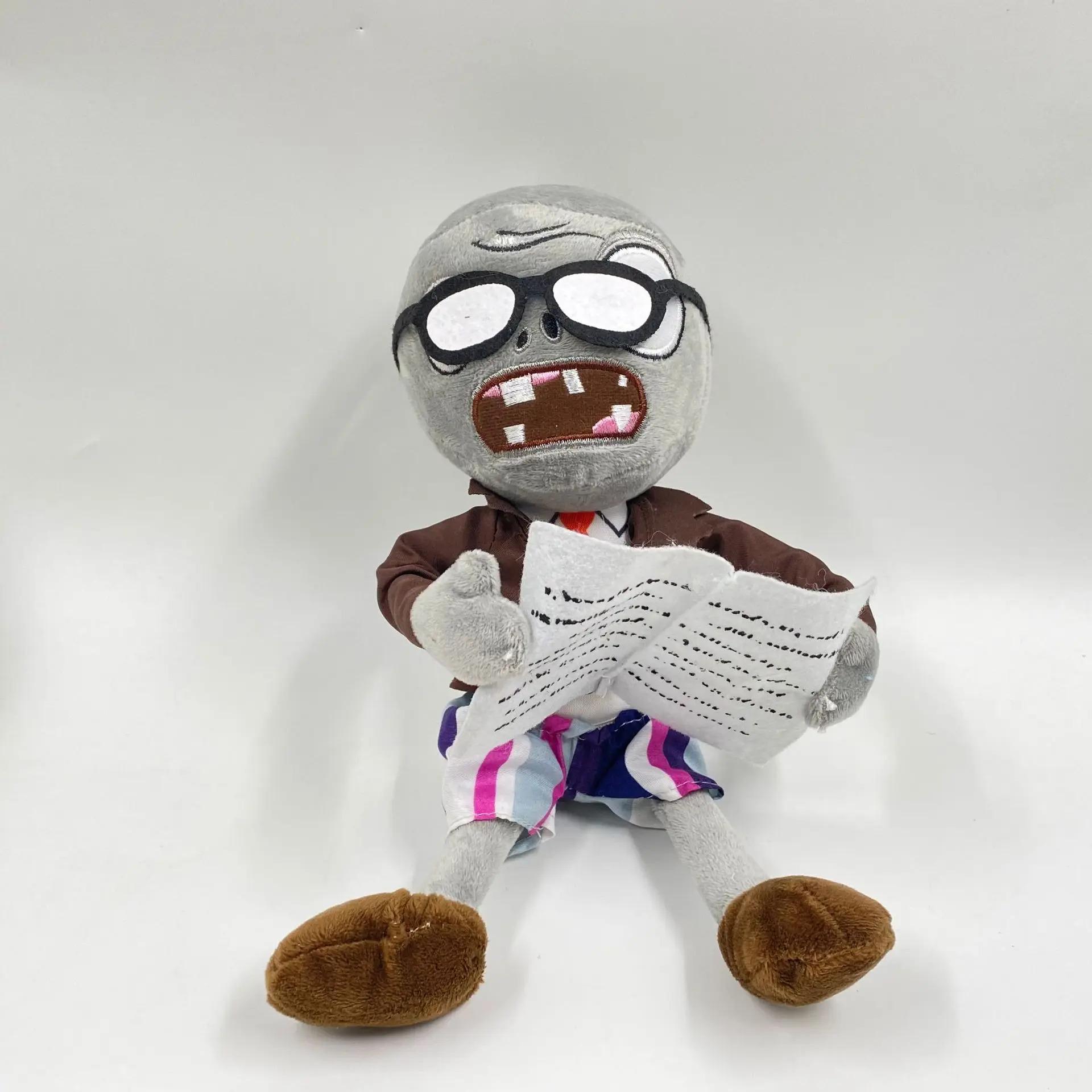 Plants vs Zombiesed Plush Toys 30cm PVZ Gargantuar Hats Pirate Duck Zombie Plush Stuffed Toys Doll Soft Toy Gifts for Kids!