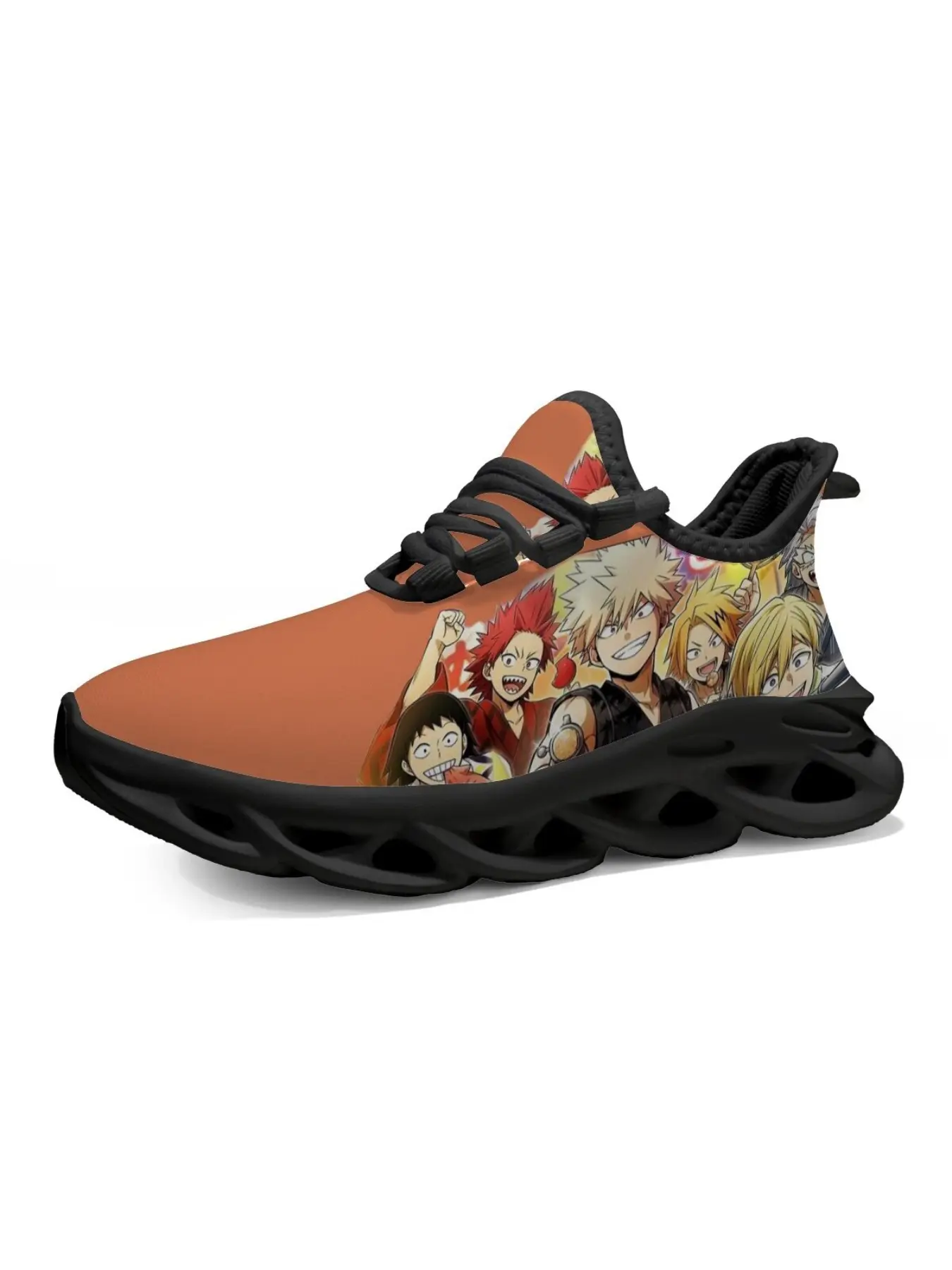 Men's Comfortable Casual Sports Shoes, Fashion Hiking Outdoor Running Sneakers, Cartoon Pattern Low Top Textile Shoes, All Seasons