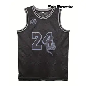Men's Los Angeles#24 Embroidered Basketball Jersey, Fashion Tank Top