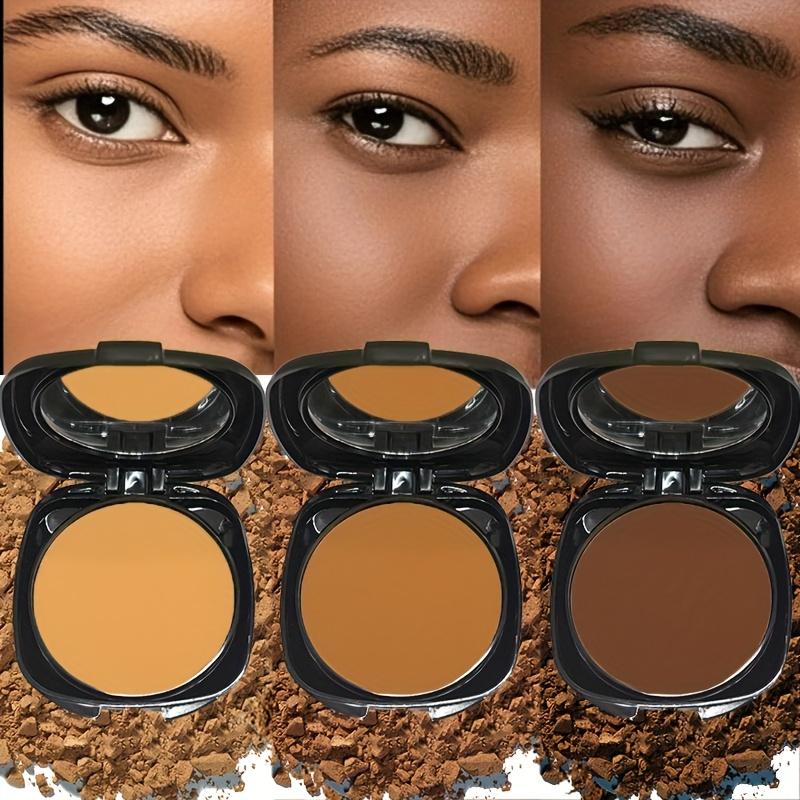 [Waterproof Powder] Waterproof & Sweatproof Contouring and Setting Powder, 3 Shades Available |   Conceals Blemishes & Controls Oil, Matte Finish Foundation with Natural Makeup Feel, Includes Powder Puff bronze  eye  shadow