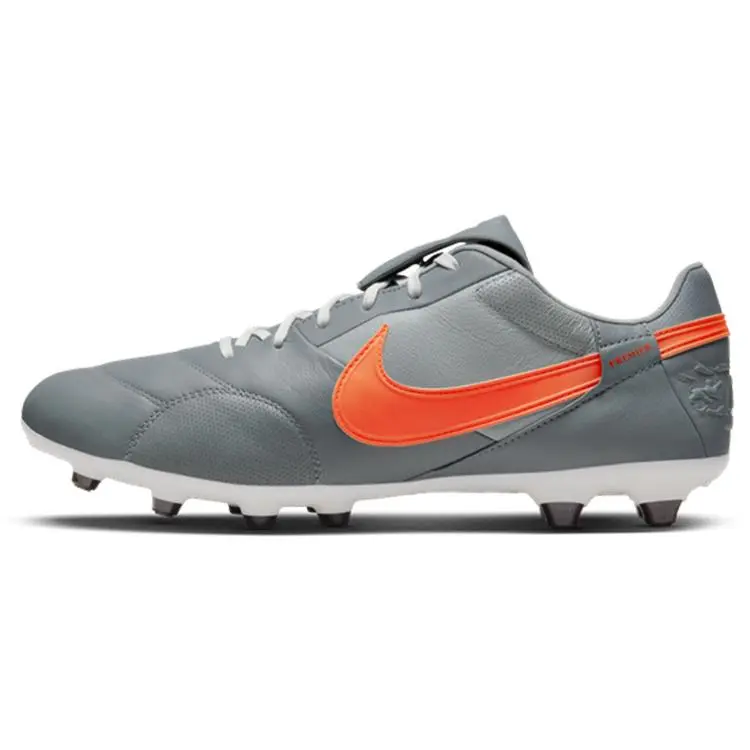 Nike Premier 3 Men's Low-Top FG Soccer Cleats for Natural Grass with Comfort and Durable Rubber Studs Verifiable, with credentials and supporting global authentication
