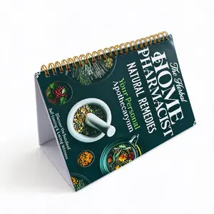 Herb Learning Planner Book, Plant Illustrations, Efficacy Attributes, Magical Uses, Guide, Portable Design, Ideal for Anytime Learning
