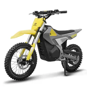 CUNFON M200 Electric Dirt Bike for Teens Adults,3000W Mid-Drive Motor,34MPH Speed,43.5Miles,200NM Torque,Electric Motorcycle with Dual Hydraulic Oil Brakes/Full Suspension,Off-Road E-bike