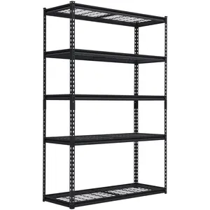 GARVEEHeavy Duty Adjustable Storage Shelving Units in Multiple Sizes 48"x18" with 2500lbs Load Capacity, Durable Metal Construction, Perfect for Garage, Kitchen, Pantry, Basement, Bathroom, and Laundry Storage Organiser Racks