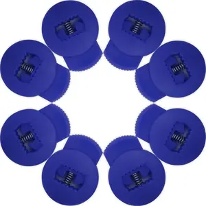Lace Locks for Baseball Glove 8 Pack, Never Need Tying Knots Again, Strong Elasticity, Made of Plastic and Springs, Fits All Gloves, Baseball Gloves Accessories