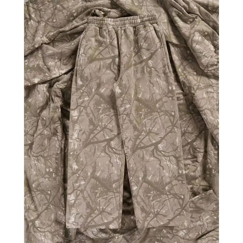 New Mens Young -Tree Camo Baggy Sweats Joggers Comfort Sweatpants