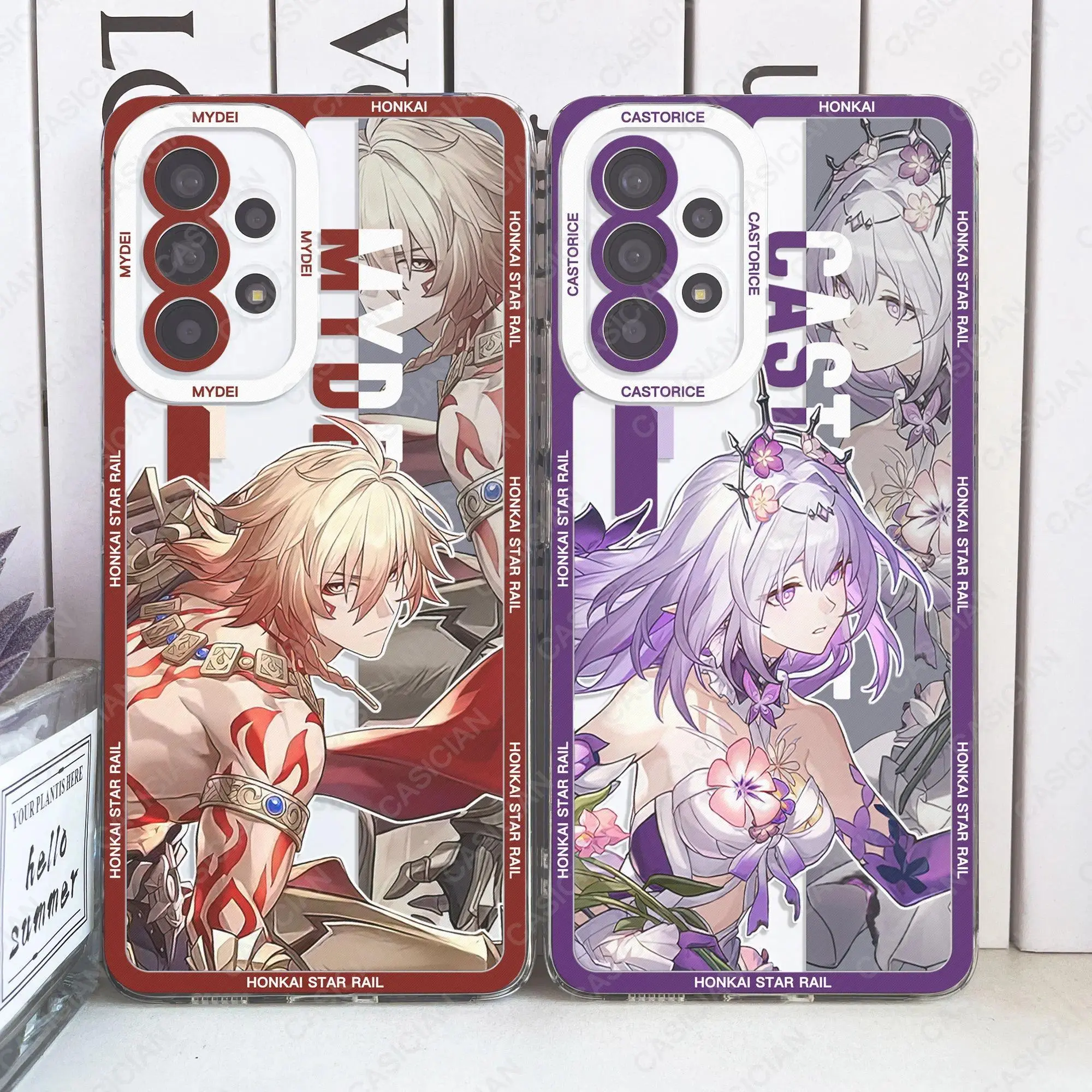 Honkai Star Rail Patterned Soft TPU Phone Case - Shockproof, Anti-Drop, Wireless Charging Compatible, Full Coverage for iPhone 17 Pro Max, 17 Air, 16, 15, 14, 13, 12, 11, Plus, Pro Max