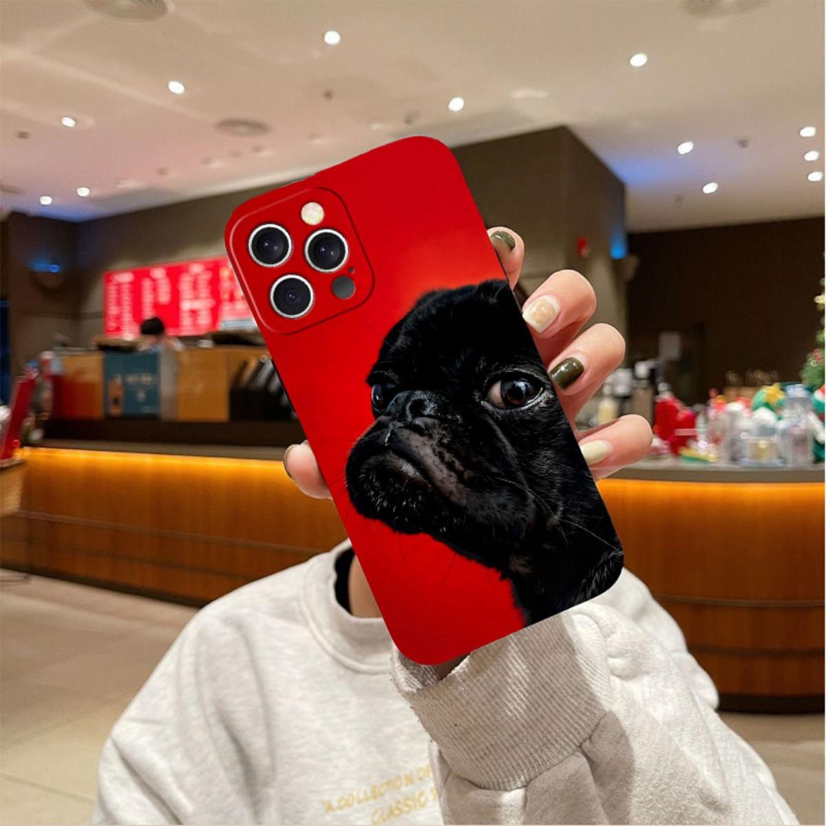 Phone case: Shockproof and anti-fall protective cover, a birthday gift suitable for both men and women, compatible with iPhone 17 Pro/16 Pro Max/15 Plus/14/13/12/11/XS/X/7/8 Plus, printed liquid-like phone case