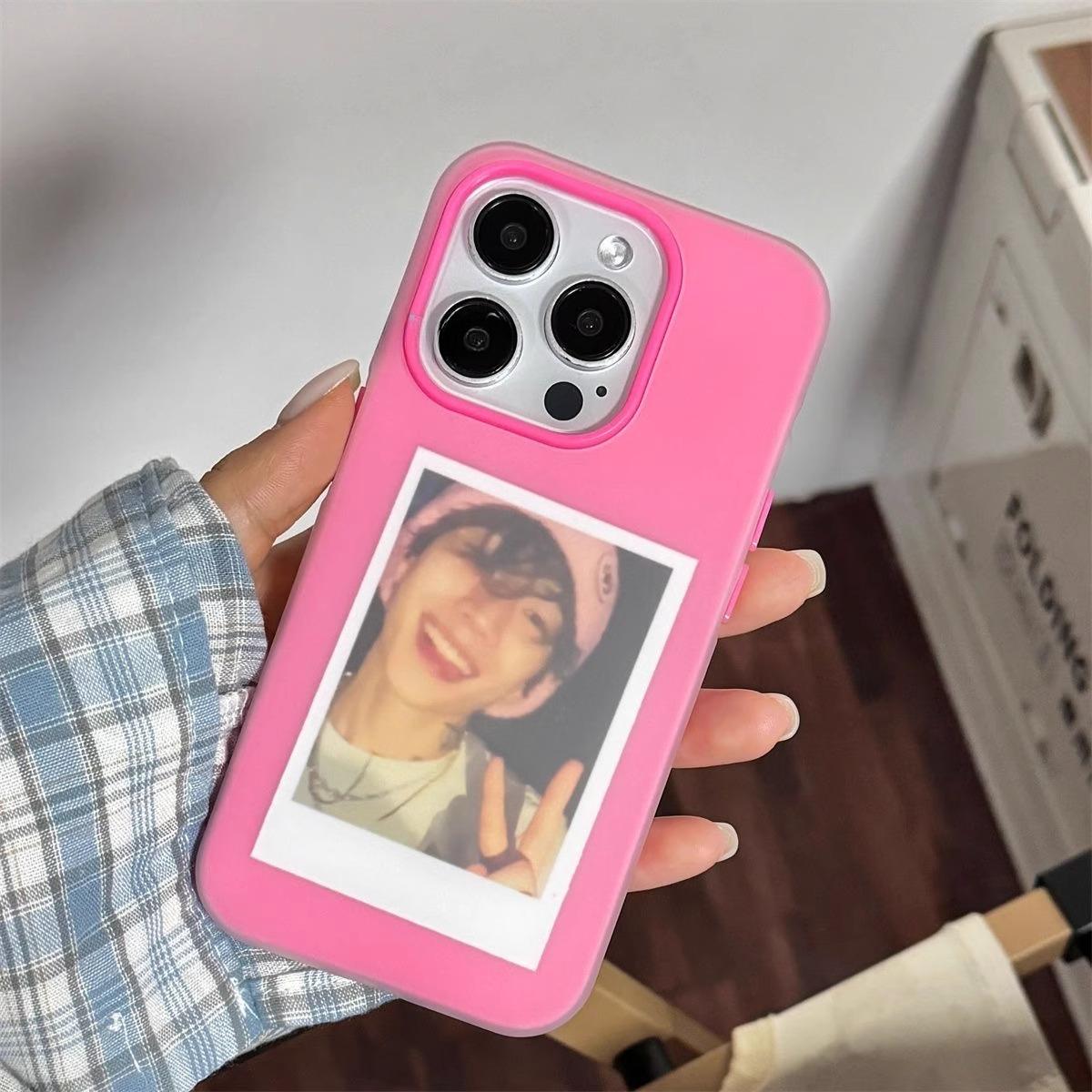 Jelly 3-in-1 Dual-Layer Phone Case for iPhone 17 Pro Max/15 Pro/14/13/12, Frosted Cool Texture, TPU Outer + PC Inner Shell, Anti-Palm Grip, Lightweight Easy to Hold, Protective & Stylish Case for iPhone Models