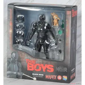 In Stock Original box Medicom Toy Mafex No.183 The Boys Black Noir Anime full Action Finished Figure Model Toy Gifts for kids