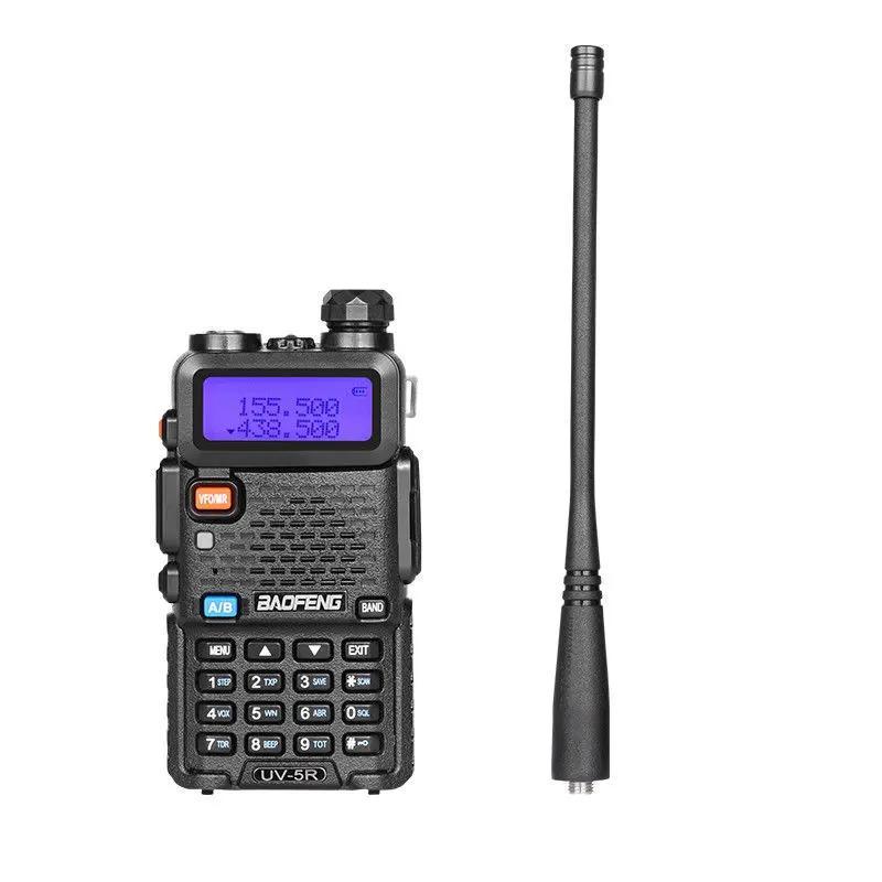 Baofeng UV-5R Dual Band Two Way Radio Transceiver, USB Charging Long Range Supports CHIRP Portable Handheld Walkie Talkie, Wireless Electronic Gadgets, Compact, Device, Remote, Durable Handheld Ham Radio Transceiver, Rechargeable Walkie Talkies