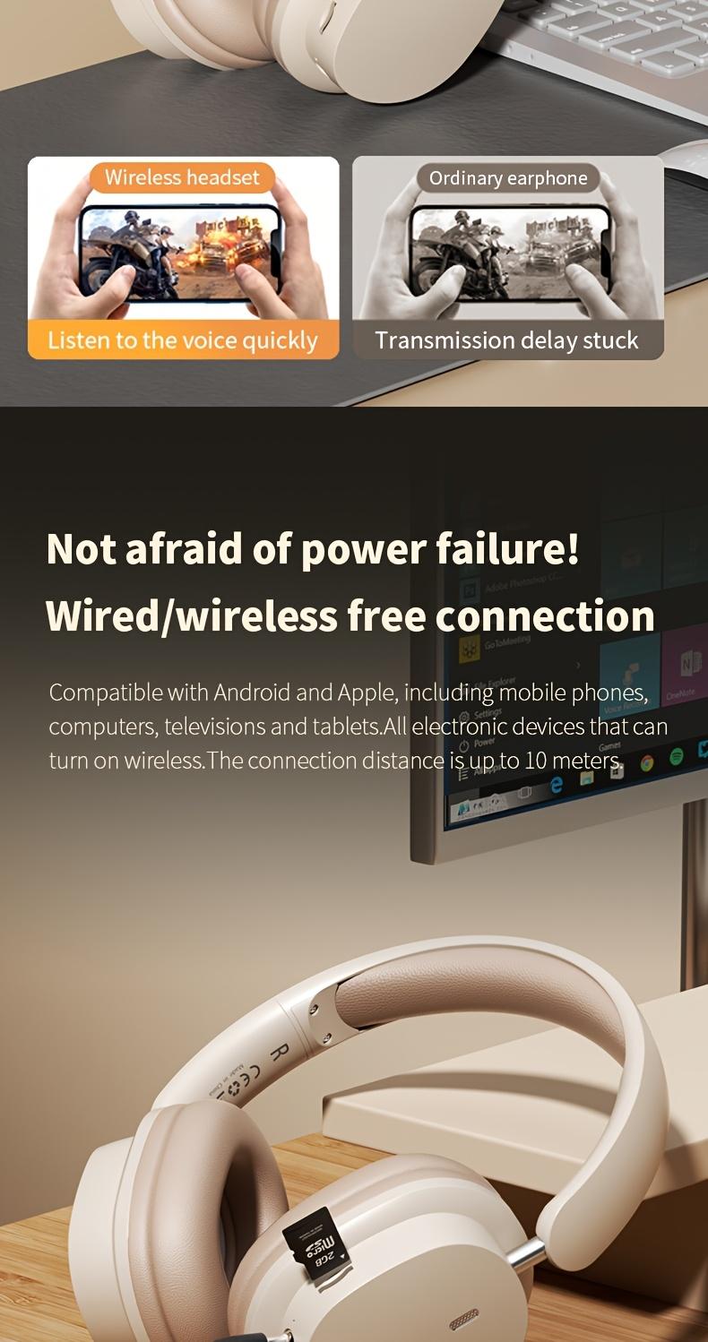 Headphones, High-quality Sound Quality, as a Gift, Connect a 3.5mm Audio Cable as DJ Monitoring Headphones