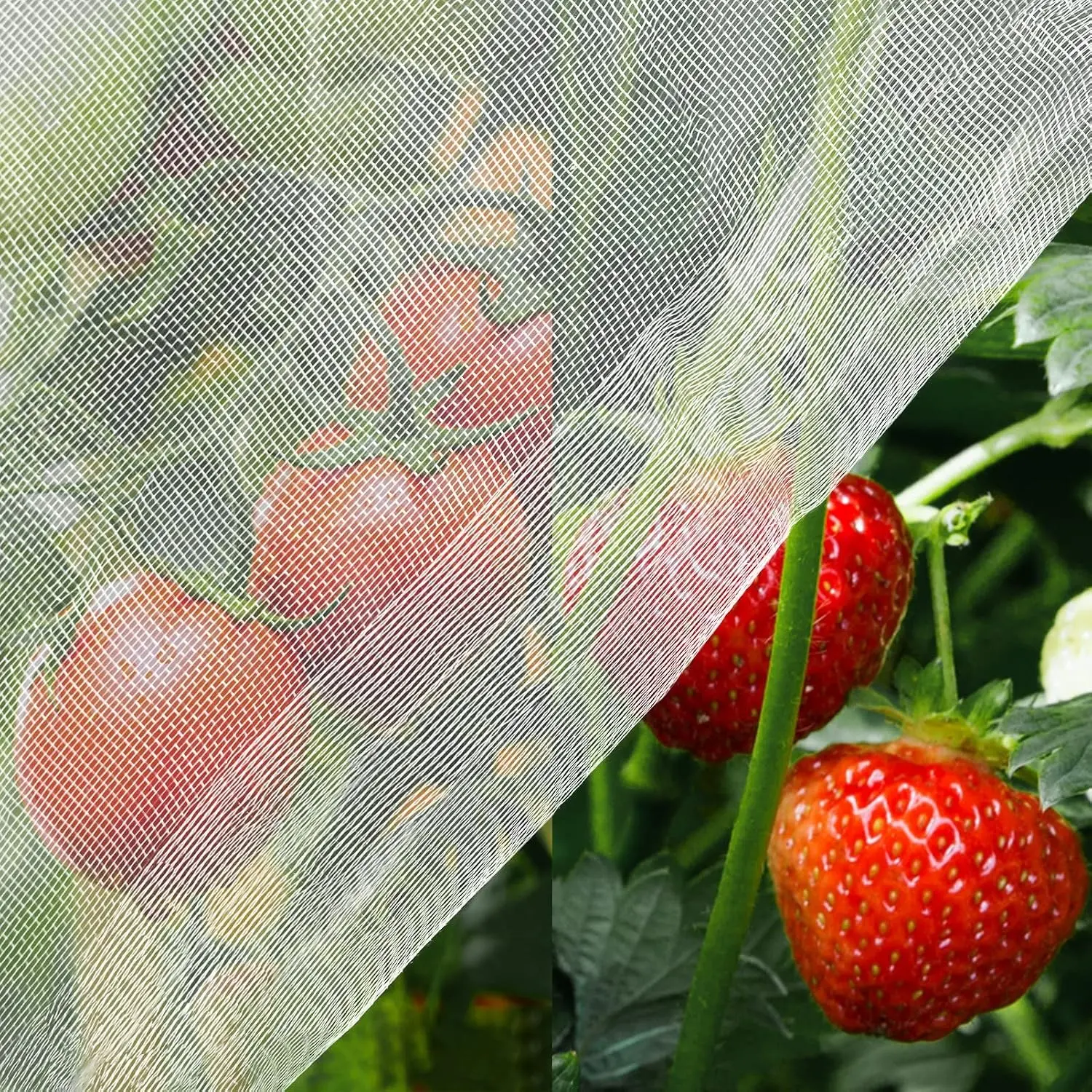 10' x 30' Garden Netting, Mosquito Bird Netting for Garden, Insect Plant Cover Bug Net Mesh for Vegetables Fruits Trees Flowers Blueberries Tomatoes Protection