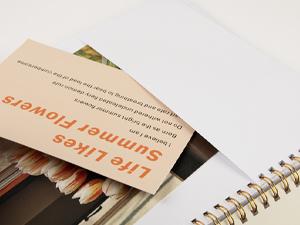 Aesthetic Spiral Notebook Set 3, 6 x 8 Pastel Notebook with Pocket 3, A5 Small Tear Out Lined Page Cute College Ruled Journal for Note Taking Writing for Women Man School Office Work