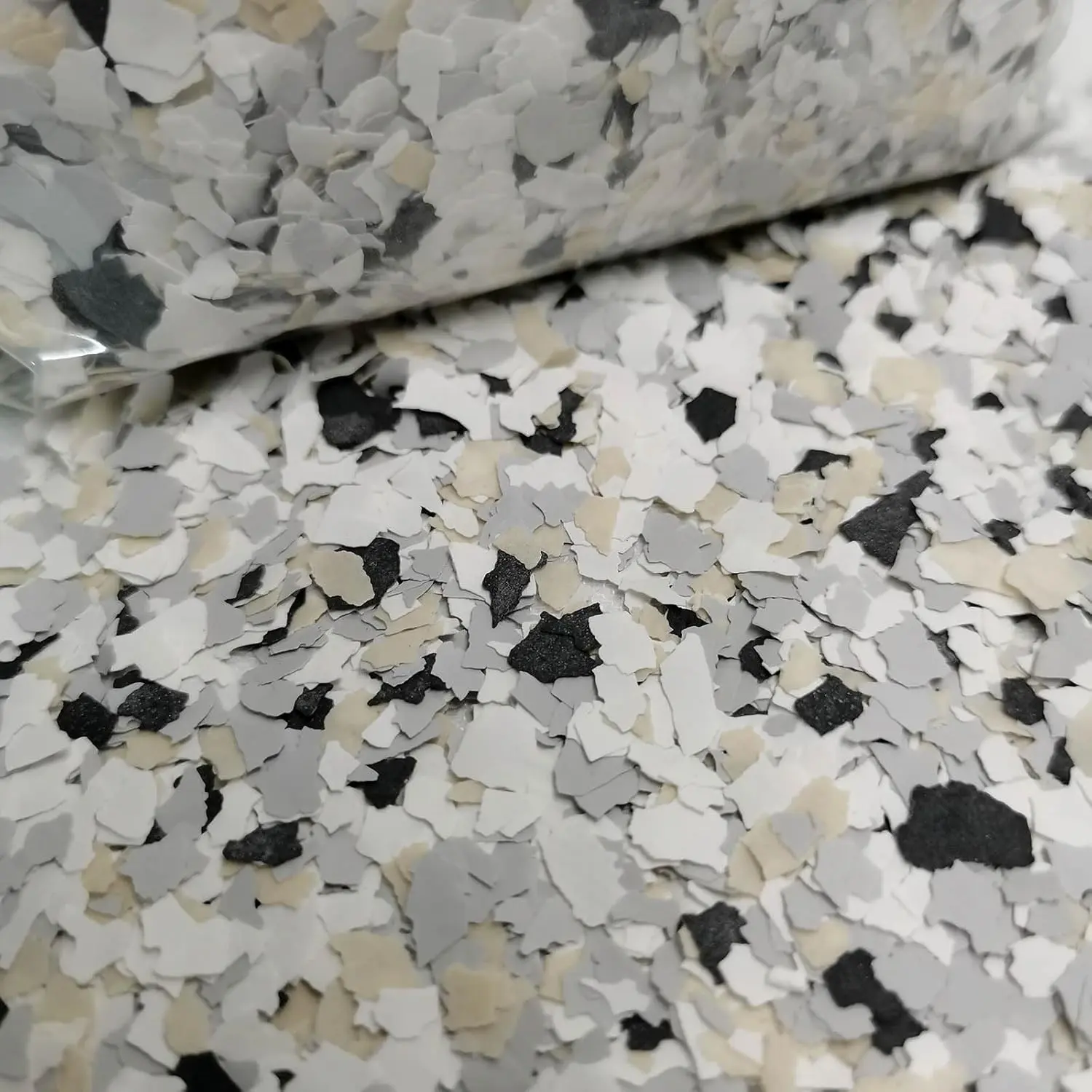 Epoxy Flakes for Flooring, 450G Decorative Color Chips for Concrete, Epoxy Resin and Countertops, Durable
