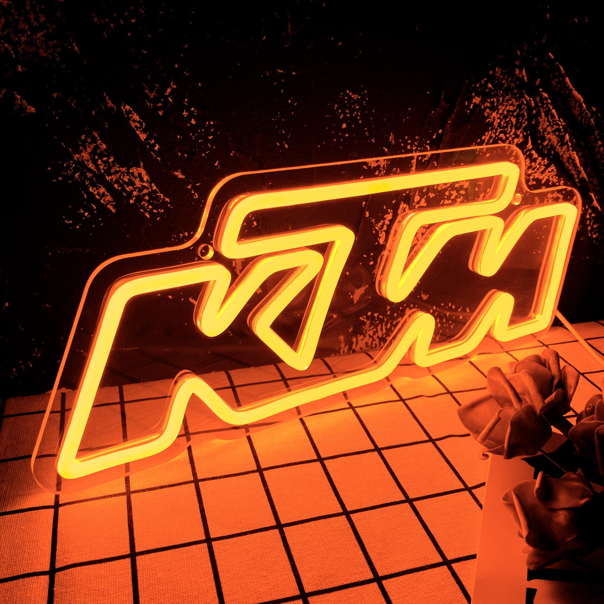 KTM Neon Sign, USB Powered KTM LED Sign, KTM Logo, Motorcycle Wall Decor, KTM Wall Art, Decorative Lights, Led Neon Signs, Novelty Lighting for Home, Office, Garage