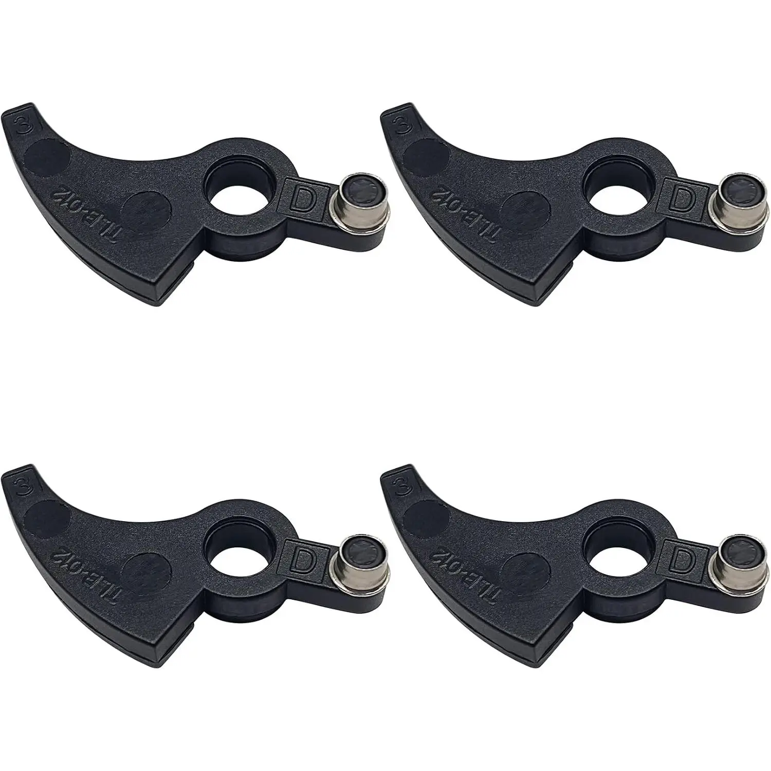 4 Pack 90567077 String Trimmer Lever Assembly for Black&Decker NST2118 LST220 LST136 LST220FC-B3 LST220FC-BR NST2118