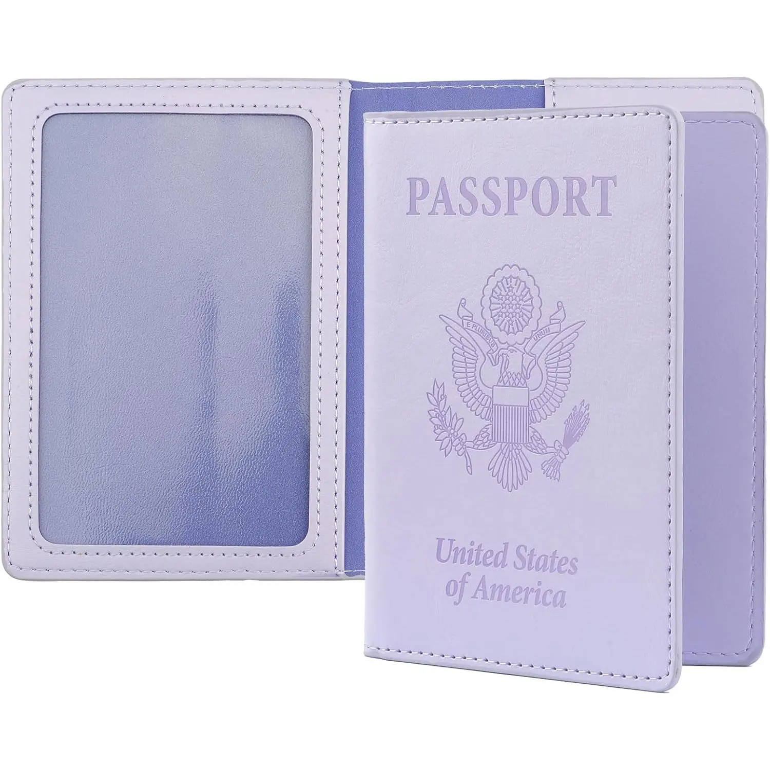 Passport Holder, Passport Holder Women, Passport Covers Travel  Haves, Travel Passport Wallet for Men, 1 Pack Passport Case Passport Protector for Travel Airport Essentials, Light