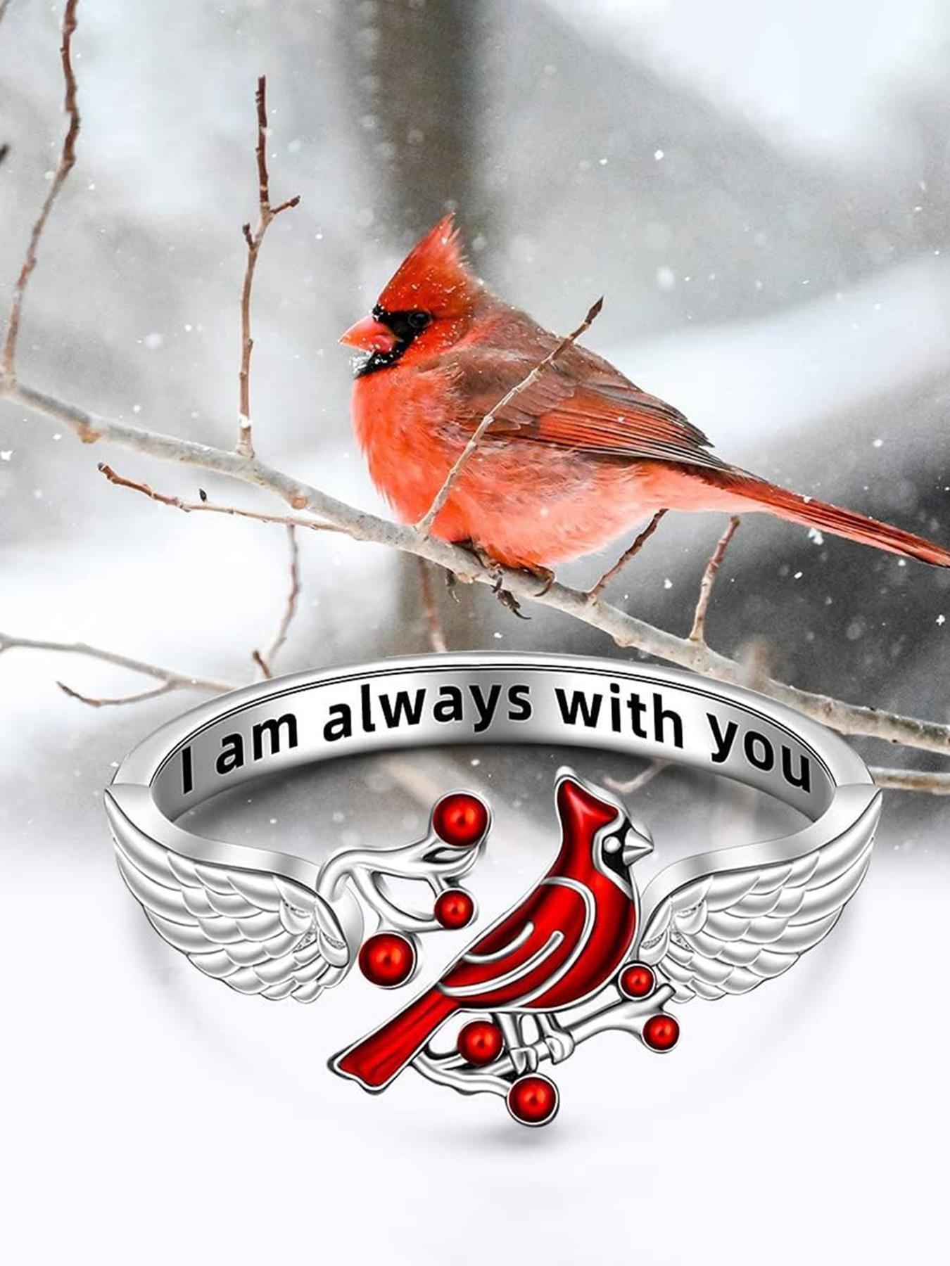 S925 Sterling Silver Bird & Wing Design Cuff Ring, Engraved Ring, Statement Ring, Girlfriend Gifts, Adjustable Ring with Gift Box for Women & Girls, Fashion Jewelry for Party, Daily Decor, Jewelry for Birthday Gift, Valentine's Day, Unique Rings