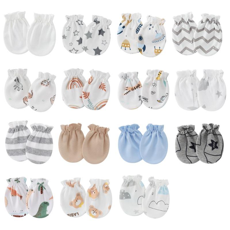 10/15pairs Assorted Varieties Baby Gloves, Baby Anti-scratch Gloves