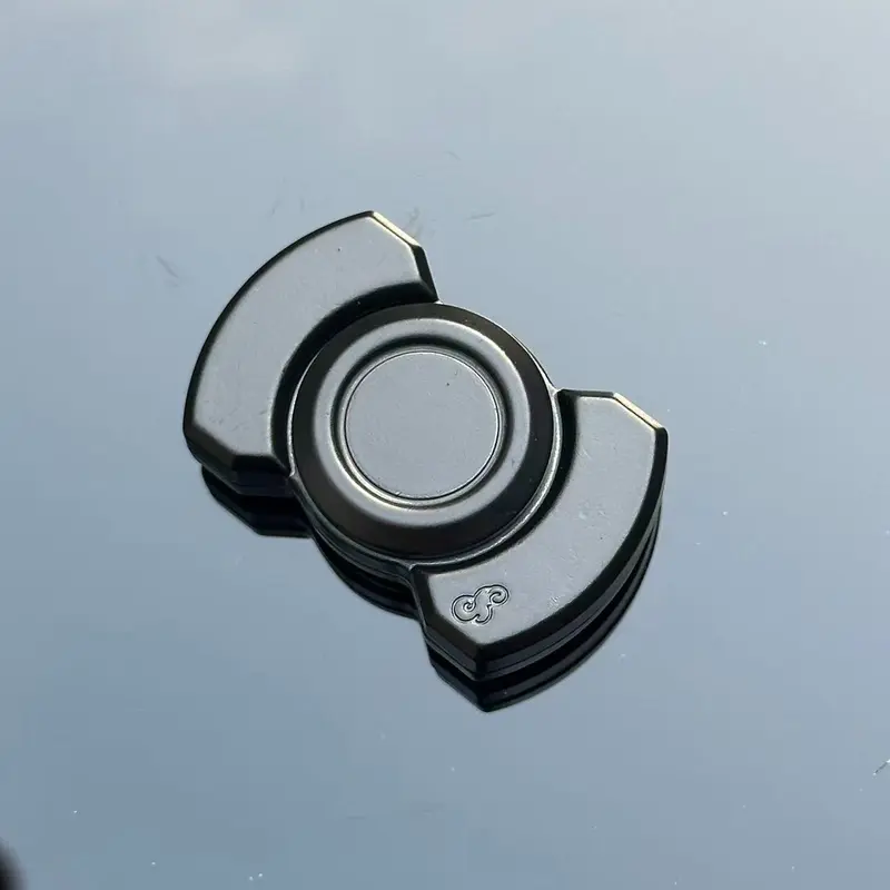 Metal Fidget Spinner Toy, Portable Handheld Stress-Relief Sensory Fidgets Focus Tool, Stress Relief Tools, Anxiety and Stress Management Spinner, Fidget Gadget #GLOBAL PICKS