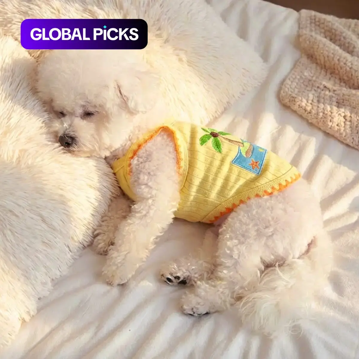 Pola Small Vest, Pet Dog and Cat Two-Leg Sports Vest, Teddy Bichon Pomeranian Shih Tzu Poodle Clothes, Comfortable Daily Wear Outfits, Puppy Clothes #GLOBAL PICKS