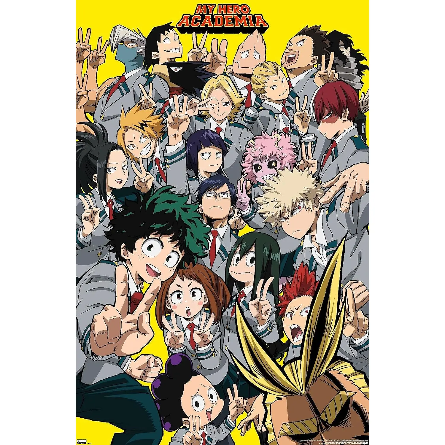 My Hero Academia - Selfie, Gaming Room Bedroom Dorm Otaku Wall Decor Anime Gift, Anime Enthusiast
