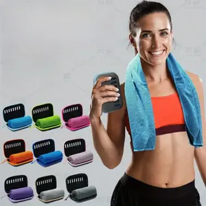 [Cooling Towel] Travel Cooling Towel, Cooling Fitness Sports Towel, Quick Cooling Ice Towel Cooling Towel, Cooling Towel Running Sports Towel With Box
