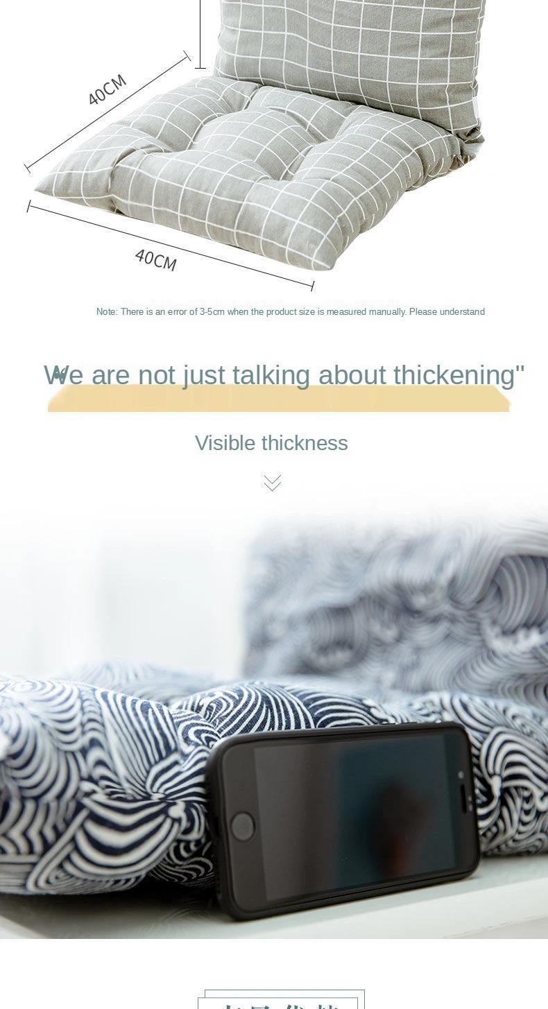 New Soft Linen Chair Cushion Indoor Outdoor Garden Patio Home Office Sofa Seat Mat Buttocks Pads Seats with Backs and Cushion