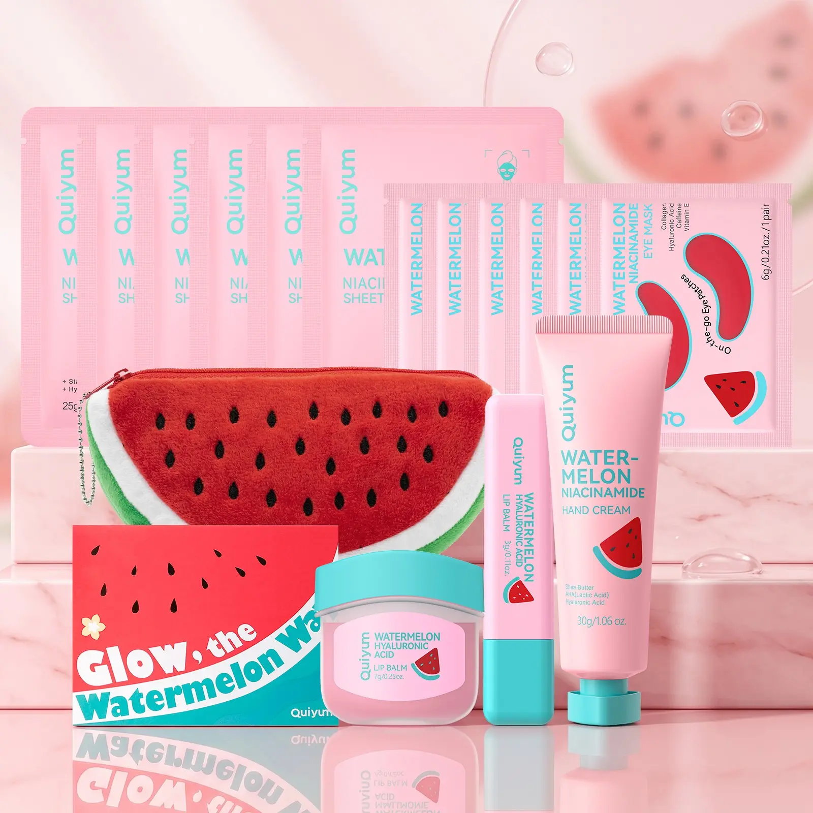 15 PACK Skincare Gift Set, Moisturizing Care Set for Teen Girls, Travel Kit & Skin Care Gifts with Under Eye Patches, Facial Masks, Hand Cream, Lip Mask, Lip Balm, Skincare Gifts for Kids, Mothers Day Gift, Teacher Gift