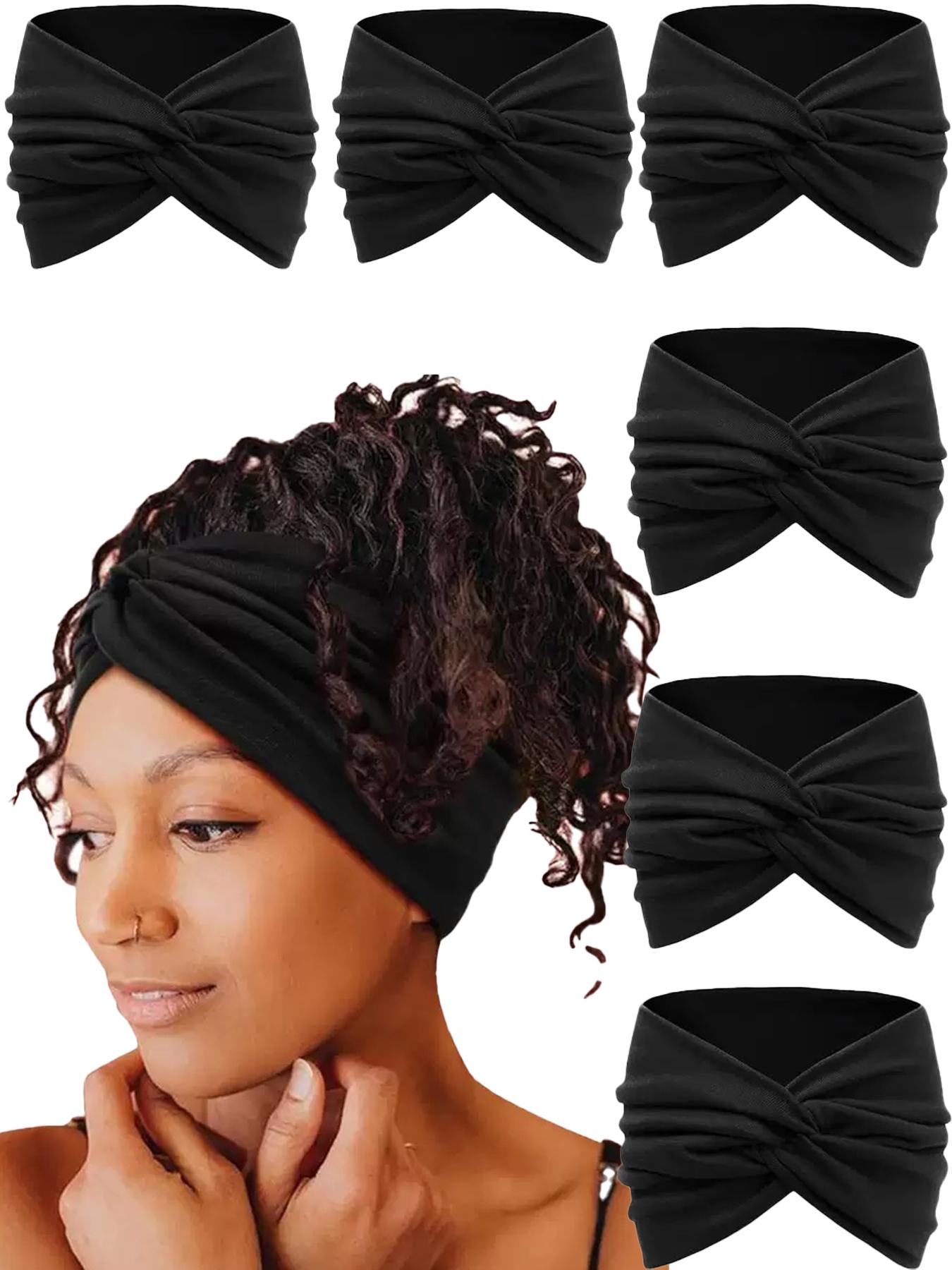 Stylish crossover bohemian hair bands with diverse patterns like leopard and paisley prints. Elastic, comfortable, non-pinching, anti-slip wide-band—must-haves for outfits. Zigzag Headband Boho