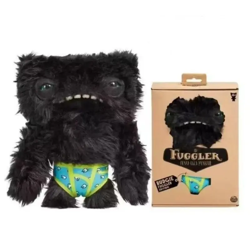 Fuggler Big Teeth Plush Toy, Ugly-Cute Monster Design, Iconic Big Teeth ...