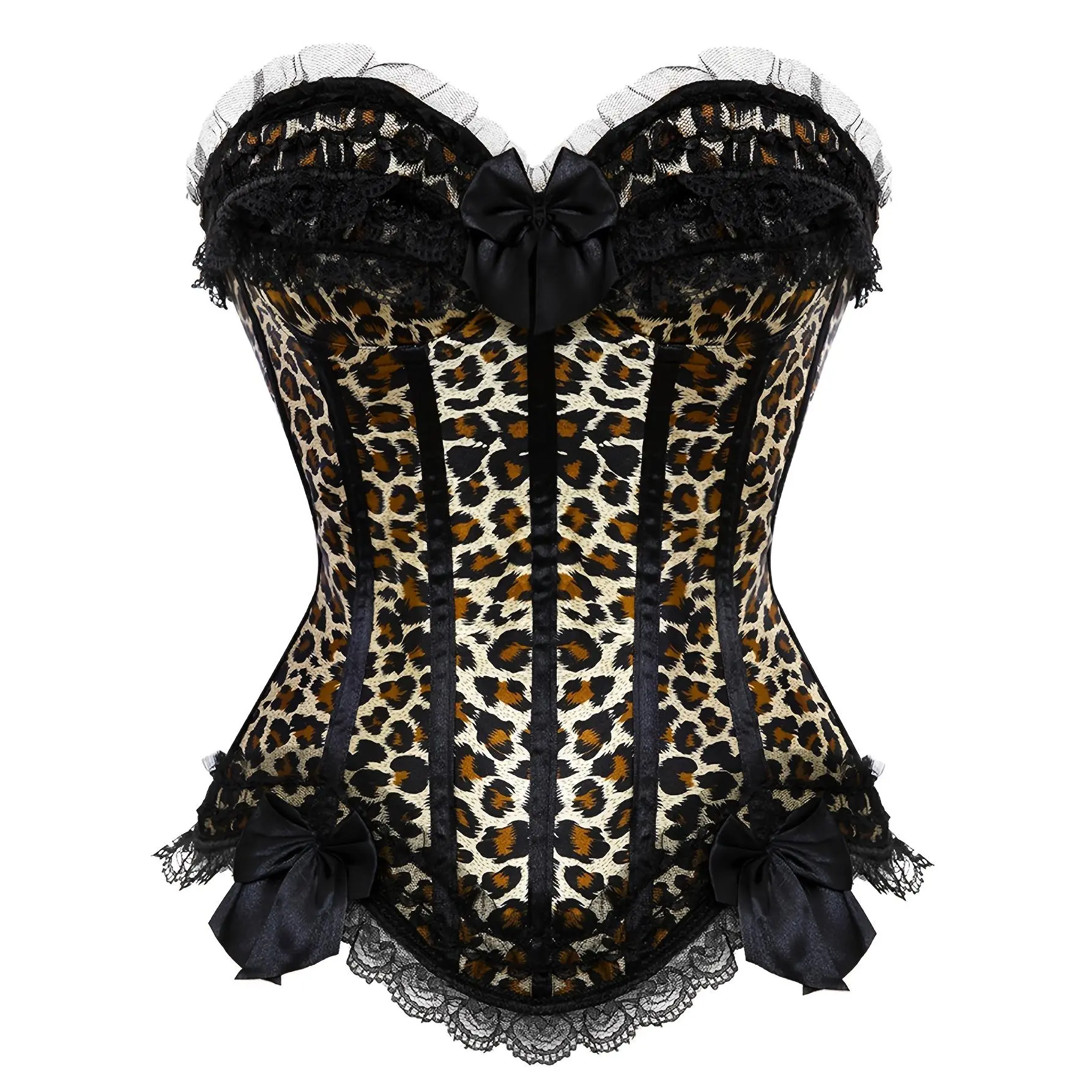 Side Zipper Lace Butterfly Bodysuit, Sexy Bustier Shapewear