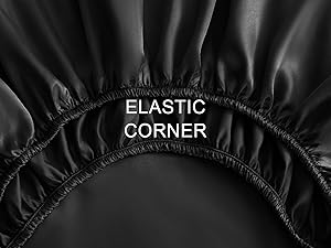 Silk Queen Sheet Set, 4-Piece Luxury and Soft Bedding Set Cooling Sheets for Hair and Skin, Includes 2 Pillowcases, 1 Flat Sheet, 1 Fitted Sheet with Deep, Pink