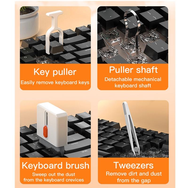 32 in 1 Digital Cleaning Tool, 1 Set Multi-functional Digital Cleaning Tool Brush for iPhone Phone iPad Tablet Computer Charging Port Slot Cleaning, Camera Cleaner