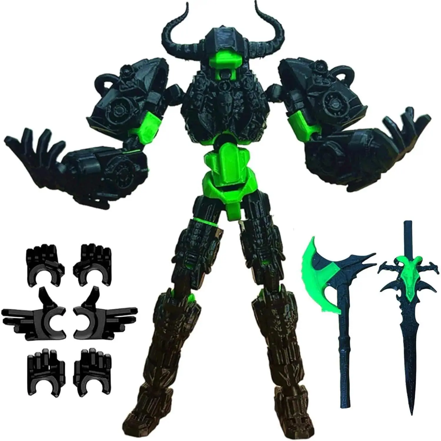 Titan 13 Action Figure,Assembly Completed 3D Printed T13 Multi-Jointed Movable Robot with Full Articulation Lucky13 Nova13 Dummy 2026 Hot selling toys