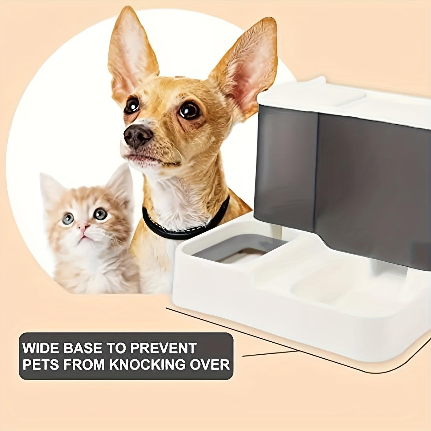 Automatic Pet Feeder & Water Dispenser, Pet Feeding Supplies, Pet Feeder, Dog & Cat Accessories, Dog & Cat Feeding Supplies