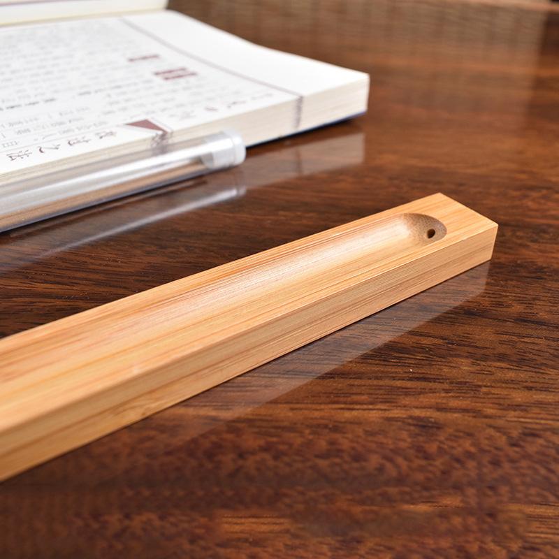 Nanzhu Bamboo Incense Stick Holder & Burner Zen Style Home Decor Simple Elegant Craft Furnishing