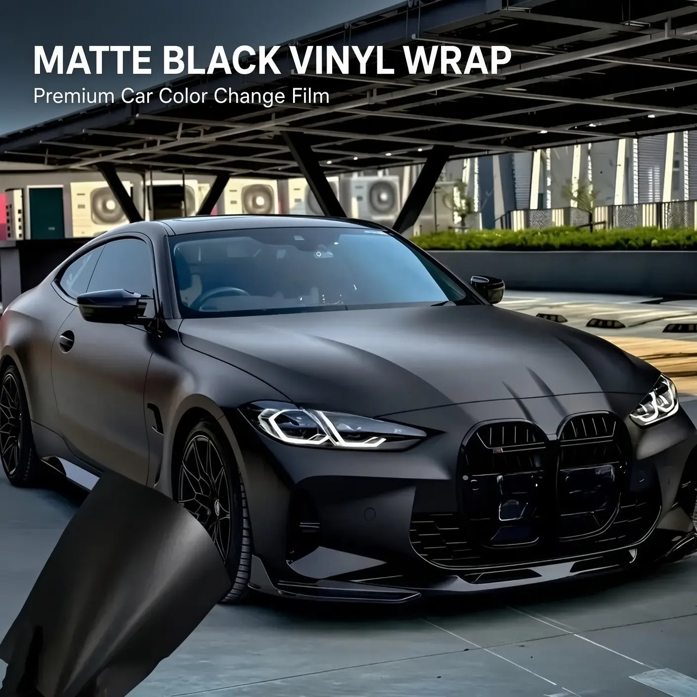 Matte Changing Film Roll 50cmx300cm Car Decals, Automotive Decals, Automobile Decals, Car Vehicle Decoration, Vehicle Exterior Decoration, Protects Car Paint, Anti-Scratch, No Peel, Suitable for Cars Suv Motorcycles Helmets