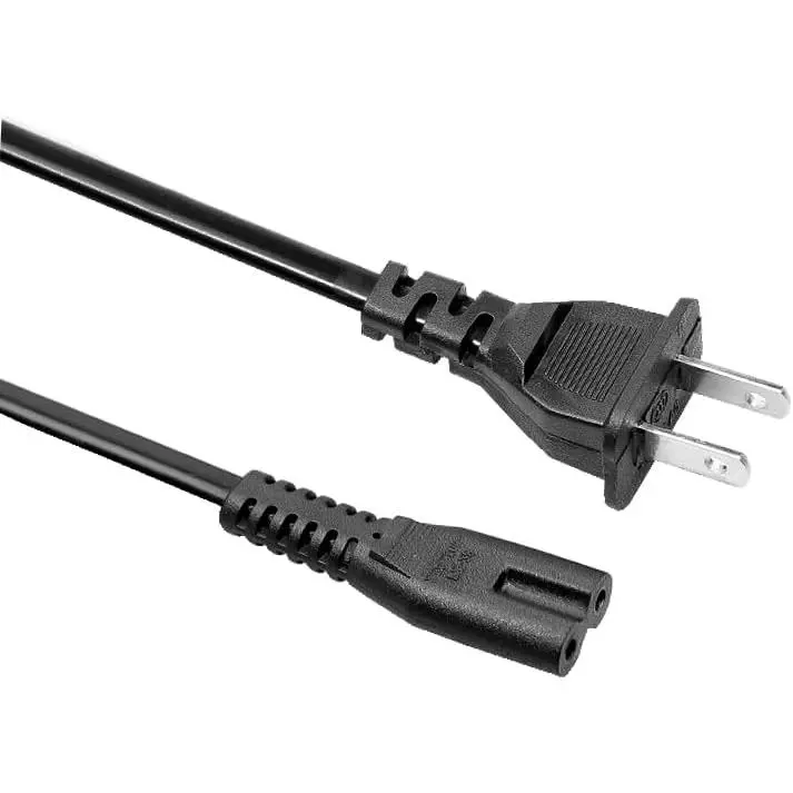 2M/6.56FT 2 Prong Power Cord Power Cable Compatible for Printer PIXMA MX492 MX922 MX490 MP495 MP560 MX870 MP110 MP130