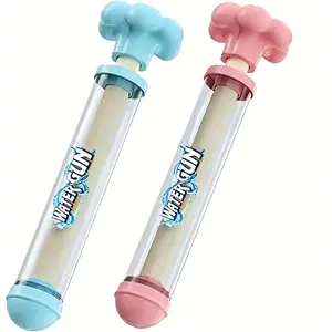 Long Range Water Blaster Jetter Stick, Portable Plastic Water Gun for Beach Pool Backyard Summer Party, Fun Water Toy for Kids Adults, Great Children's Day & Holiday Gift